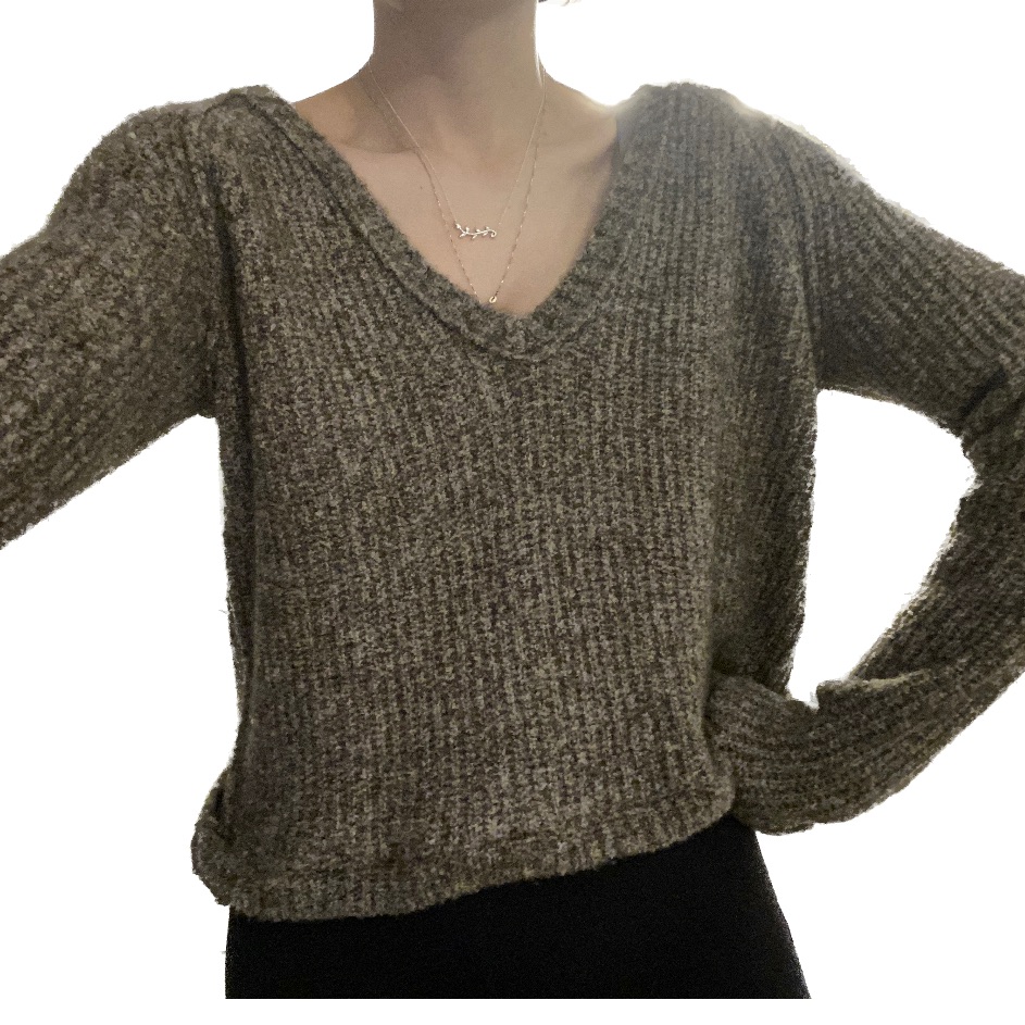 Cropped Sweater By Atm